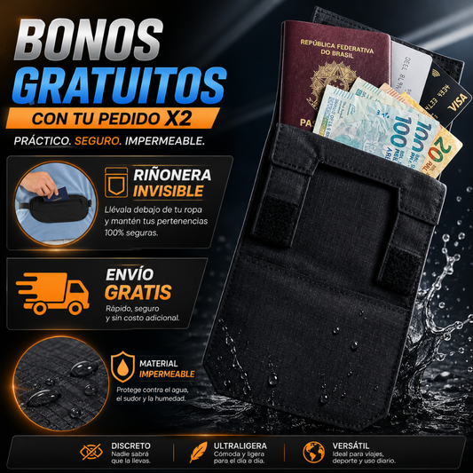 Bolsillo Anti Robo | Oculto